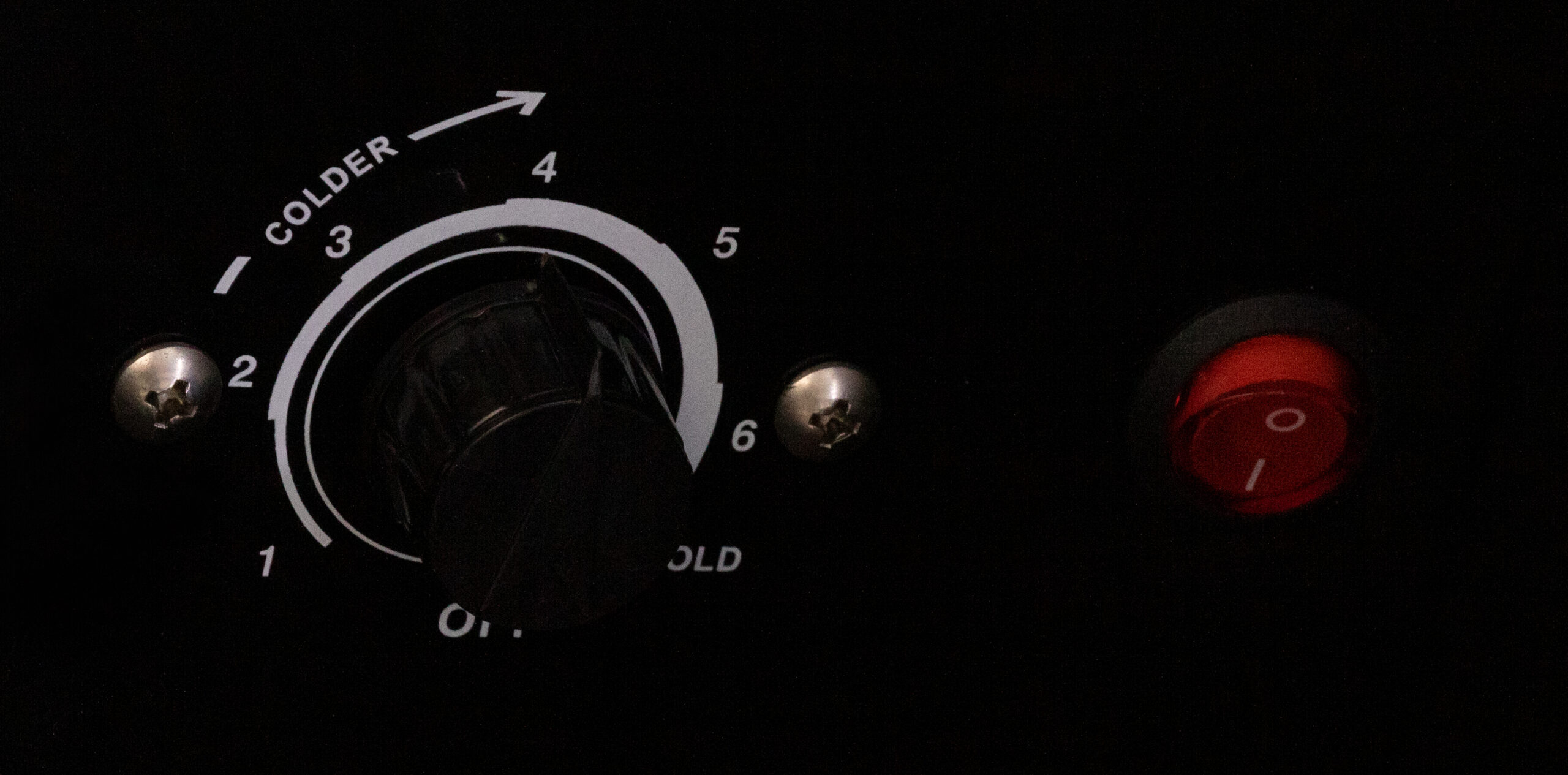 Detail foto thermostaat