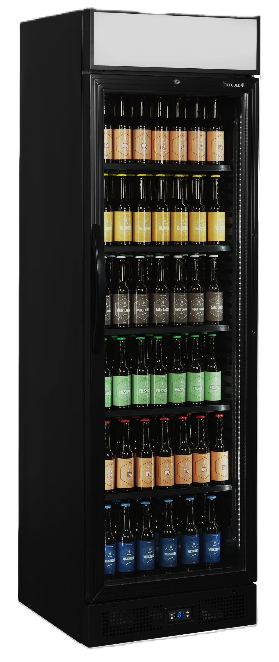 koelkast met reclame tefcold dekornschuur.nl 2