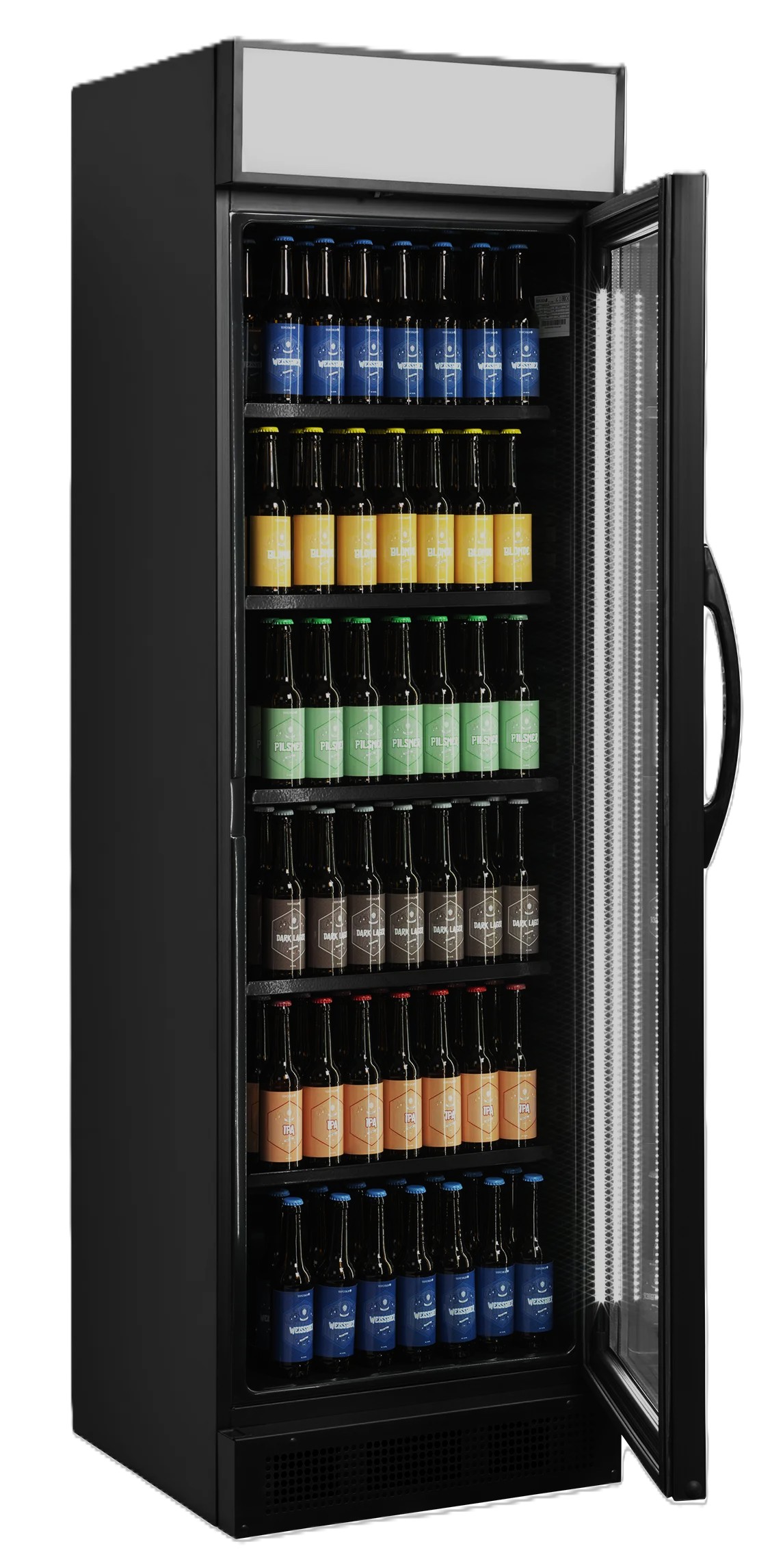 koelkast met reclame tefcold dekornschuur.nl 3