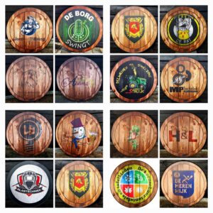 4 seizoenen en eikenhouten bladen