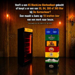 Maak kans op 10 kratten bier bij aankoop van een koelkast