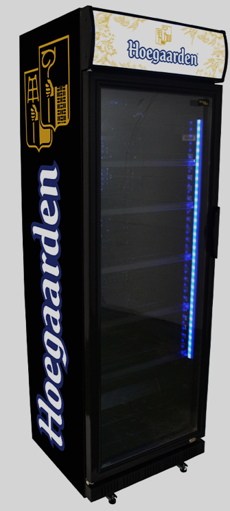 360 liter blackline exclusief koelkast met reclame dekornschuur.nl 10