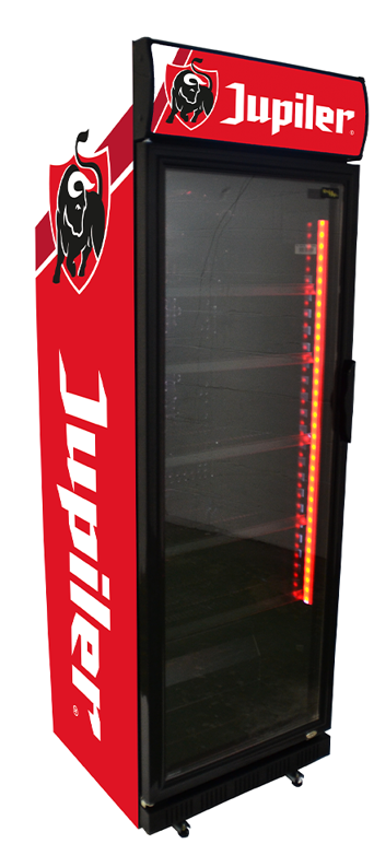 360 liter blackline exclusief koelkast met reclame dekornschuur.nl 12
