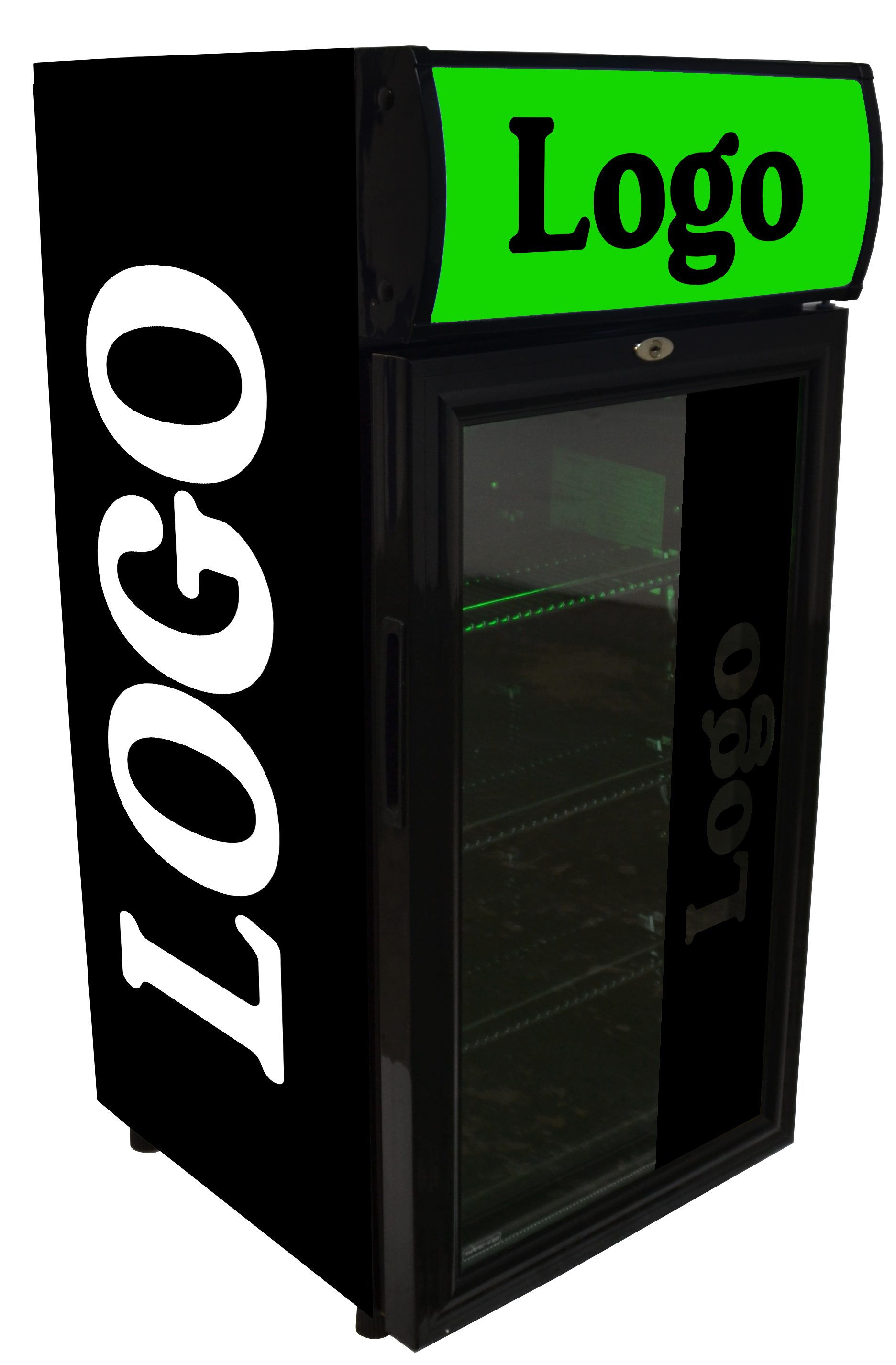 OW_Koelkast_Eigen Logo_Groen_84L_LZB